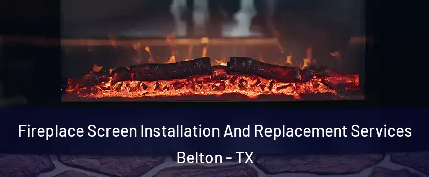  Fireplace Screen Installation And Replacement Services Belton - TX
