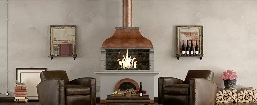 Thelin Hearth Products Providence Pellet Insert Fireplace Installation in Belton, TX