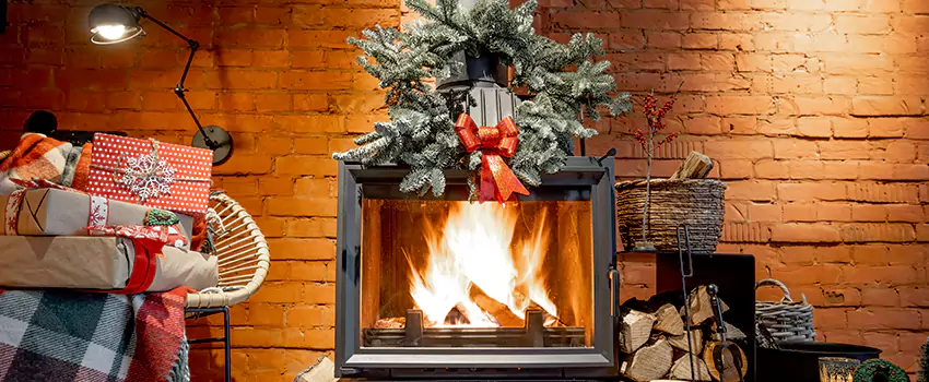 Travis Industries Linear Gas Fireplace Installation in Belton, Texas
