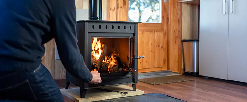 Open Hearth Wood Fireplace Installation in Belton, TX